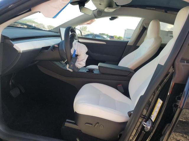 7SAYGAEE4RF182134 - 2024 TESLA MODEL Y BLACK photo 7