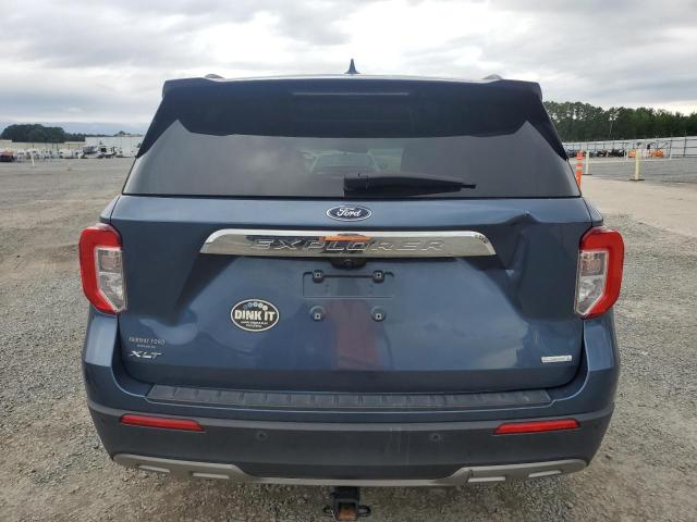 1FMSK7DH0LGC22055 - 2020 FORD EXPLORER XLT BLUE photo 6