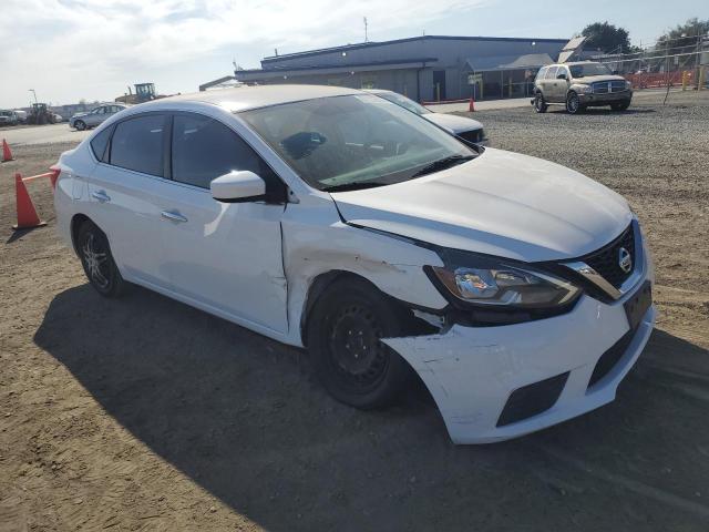 3N1AB7AP0HY286536 - 2017 NISSAN SENTRA S WHITE photo 4