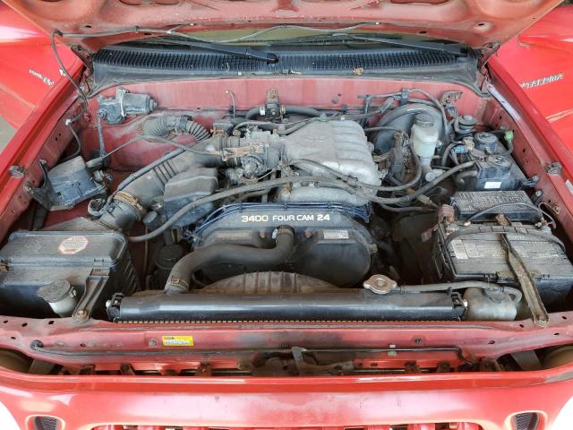 5TEVN52N41Z761595 - 2001 TOYOTA TACOMA XTRACAB S-RUNNER RED photo 11