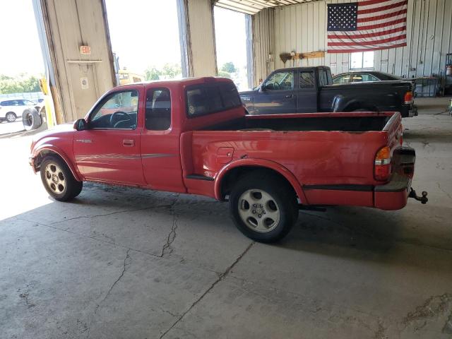 5TEVN52N41Z761595 - 2001 TOYOTA TACOMA XTRACAB S-RUNNER RED photo 2