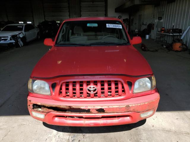 5TEVN52N41Z761595 - 2001 TOYOTA TACOMA XTRACAB S-RUNNER RED photo 5