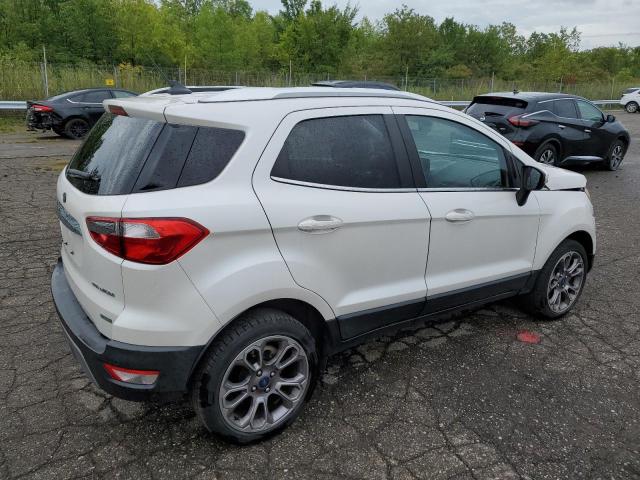 MAJ3P1VE7JC176455 - 2018 FORD ECOSPORT TITANIUM WHITE photo 3