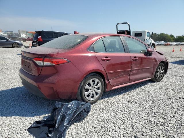 5YFB4MDE5PP076744 - 2023 TOYOTA COROLLA LE წითელი ფოტო 3