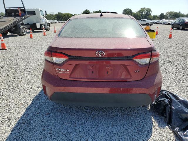 5YFB4MDE5PP076744 - 2023 TOYOTA COROLLA LE წითელი ფოტო 6