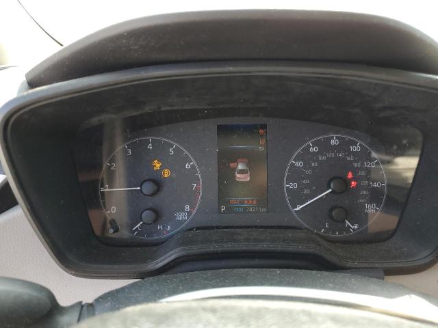 5YFB4MDE5PP076744 - 2023 TOYOTA COROLLA LE წითელი ფოტო 9