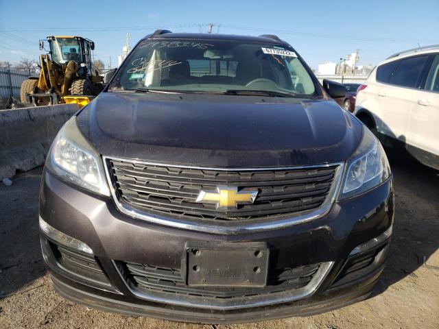 1GNKRFED3FJ134475 - 2015 CHEVROLET TRAVERSE LS GRAY photo 5