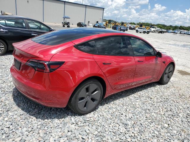 5YJ3E1EA4PF651777 - 2023 TESLA MODEL 3 Rot Foto 3