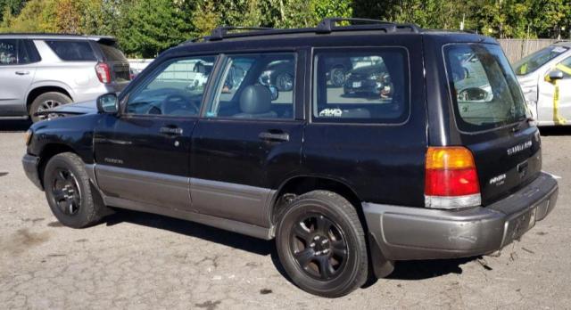 JF1SF6552WH777391 - 1998 SUBARU FORESTER S BLACK photo 2