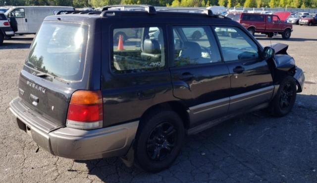 JF1SF6552WH777391 - 1998 SUBARU FORESTER S BLACK photo 3