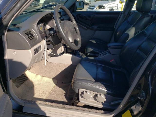 JF1SF6552WH777391 - 1998 SUBARU FORESTER S BLACK photo 7