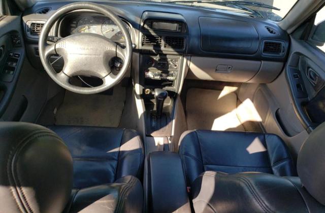 JF1SF6552WH777391 - 1998 SUBARU FORESTER S BLACK photo 8