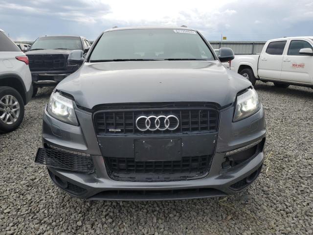 WA1DGBFE1ED013975 - 2014 AUDI Q7 PRESTIGE GRAY photo 5