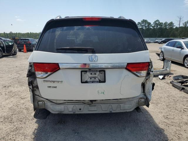 5FNRL5H60GB137262 - 2016 HONDA ODYSSEY EXL WHITE photo 6