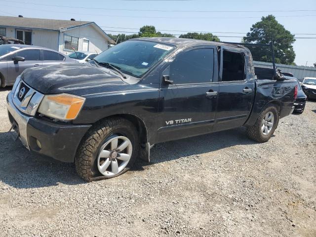 1N6BA0EK7BN306468 - 2011 NISSAN TITAN S BLACK photo 1