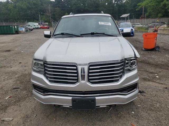 5LMJJ2JT5FEJ12125 - 2015 LINCOLN NAVIGATOR SILVER photo 5