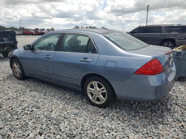 1HGCM56797A052283 - 2007 HONDA ACCORD EX Көк фото 2