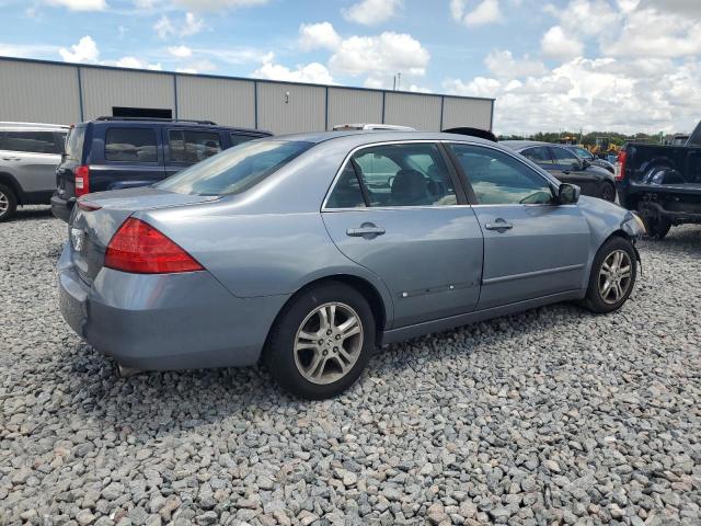 1HGCM56797A052283 - 2007 HONDA ACCORD EX Көк фото 3