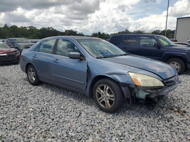1HGCM56797A052283 - 2007 HONDA ACCORD EX Көк фото 4