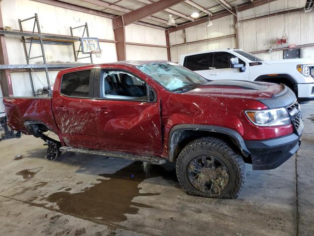 1GCGTEEN1J1321709 - 2018 CHEVROLET COLORADO ZR2 BURGUNDY photo 4