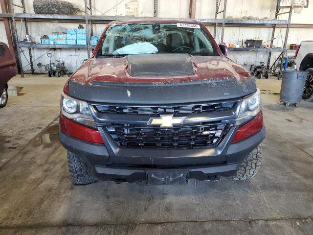1GCGTEEN1J1321709 - 2018 CHEVROLET COLORADO ZR2 BURGUNDY photo 5