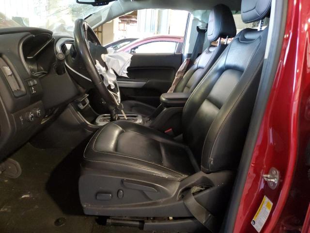 1GCGTEEN1J1321709 - 2018 CHEVROLET COLORADO ZR2 BURGUNDY photo 7