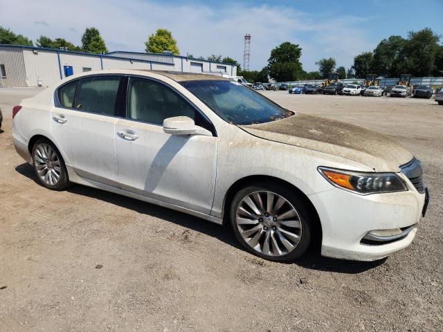 JH4KC1F99EC005004 - 2014 ACURA RLX ADVANCE თეთრი ფოტო 4