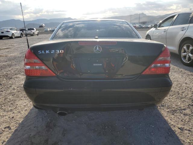 WDBKK49F73F278573 - 2003 MERCEDES-BENZ SLK 230 KOMPRESSOR BLACK photo 6