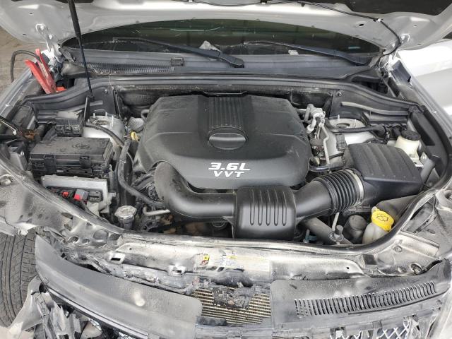 1C4RJFAG0DC519721 - 2013 JEEP GRAND CHER LAREDO SILVER photo 12