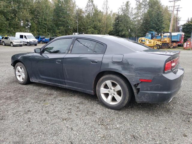 2C3CDXHG7DH535442 - 2013 DODGE CHARGER SXT GRAY photo 2