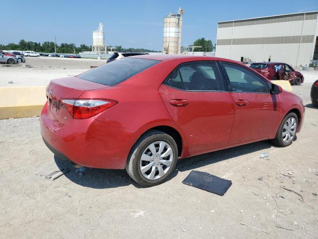 5YFBURHE6GP563426 - 2016 TOYOTA COROLLA L RED photo 3