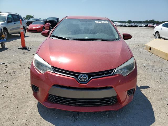 5YFBURHE6GP563426 - 2016 TOYOTA COROLLA L RED photo 5