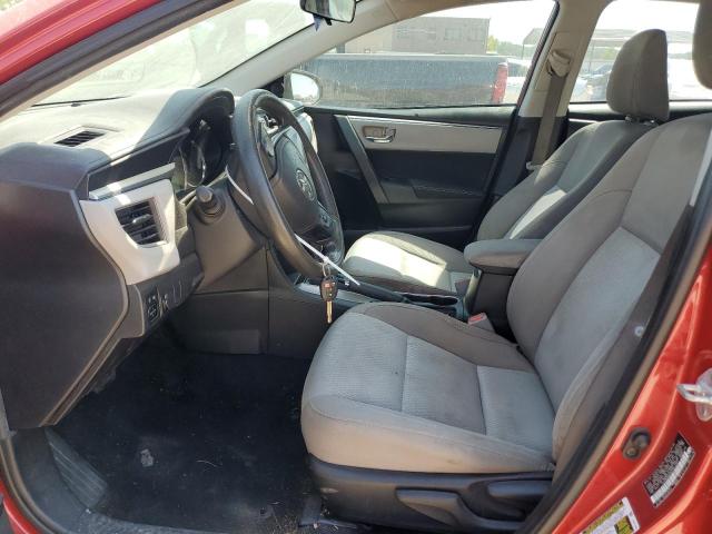5YFBURHE6GP563426 - 2016 TOYOTA COROLLA L RED photo 7