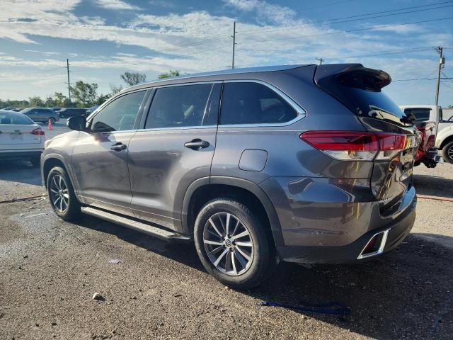 5TDKZRFH3JS547262 - 2018 TOYOTA HIGHLANDER SE Grau Foto 2