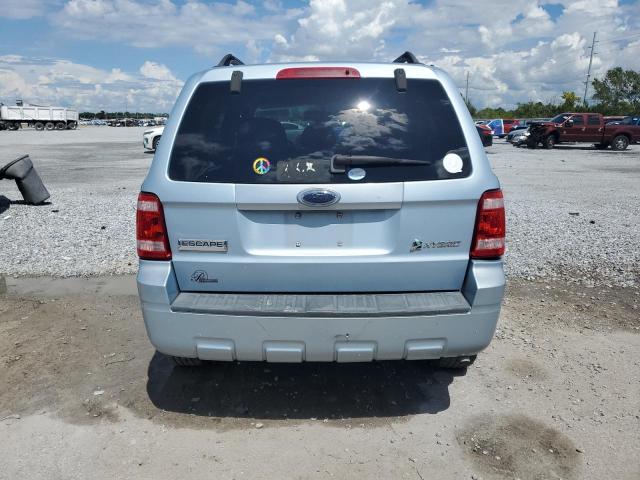 1FMCU49399KA25627 - 2009 FORD ESCAPE HYBRID TURQUOISE photo 6