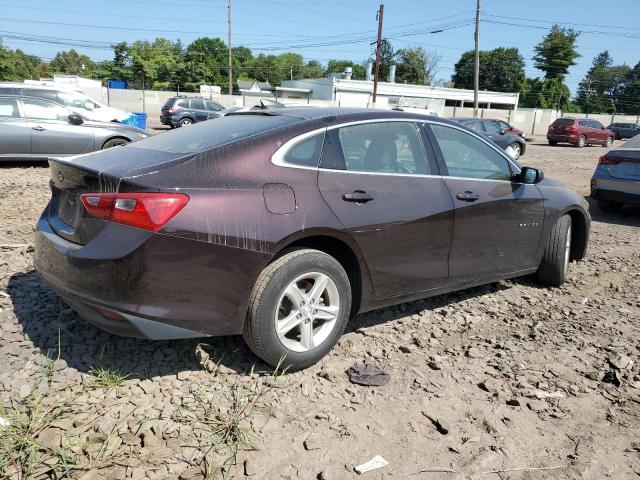 1G1ZB5ST6LF128727 - 2020 CHEVROLET MALIBU LS ბურგუნდია ფოტო 3
