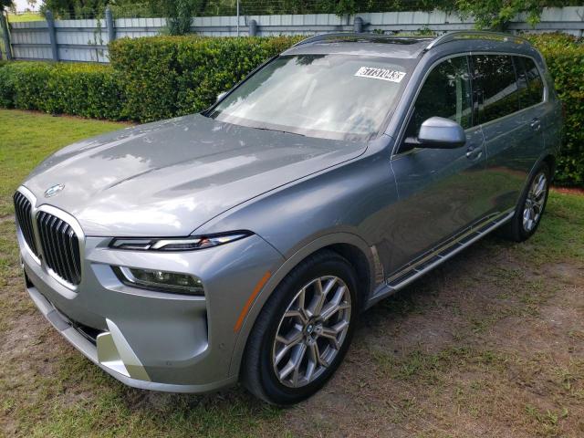 5UX23EM08P9N49005 - 2023 BMW X7 XDRIVE40I GRAY photo 1