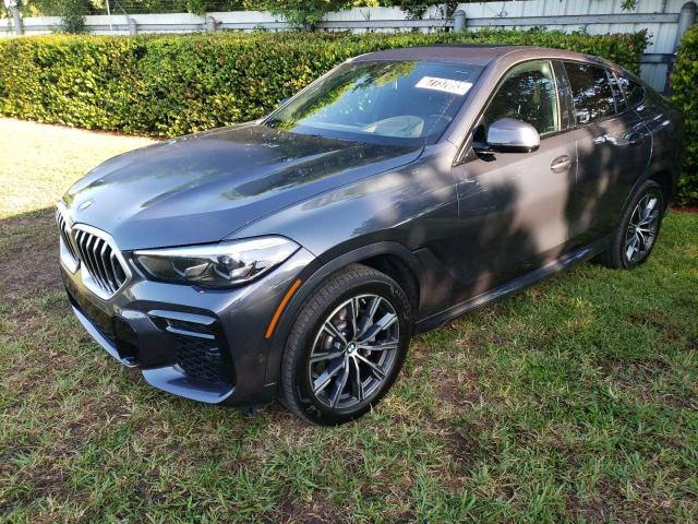 5UXCY6C05N9M99657 - 2022 BMW X6 XDRIVE40I GRAY photo 1