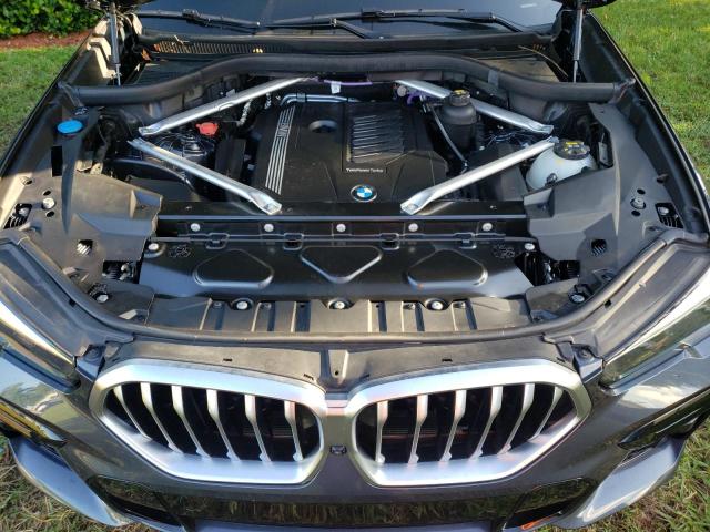 5UXCY6C05N9M99657 - 2022 BMW X6 XDRIVE40I GRAY photo 12