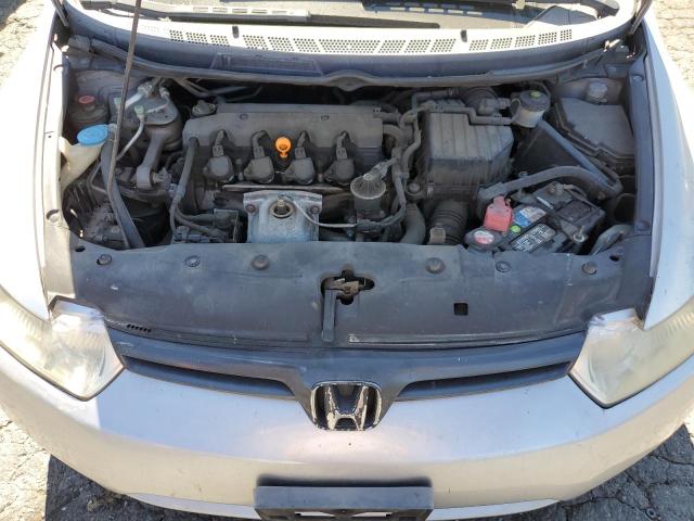 2HGFG11617H537739 - 2007 HONDA CIVIC LX SILVER photo 11