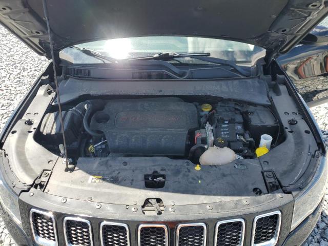 3C4NJCBB4JT468627 - 2018 JEEP COMPASS LATITUDE BLACK photo 11