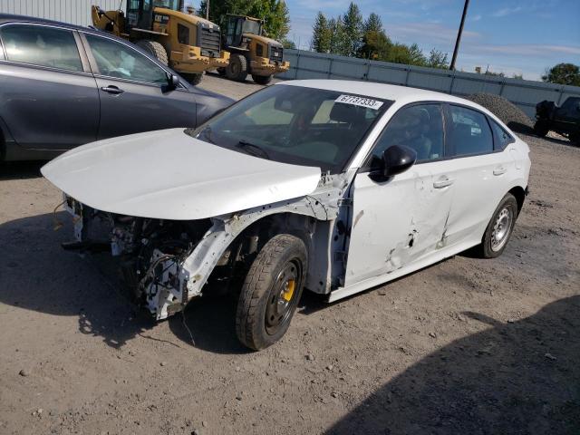 2HGFE2F50NH534968 - 2022 HONDA CIVIC SPORT 白色 照片 1