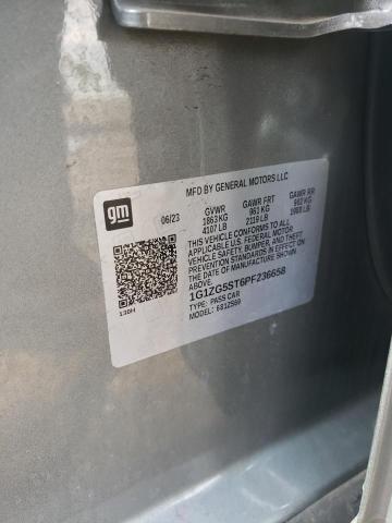 1G1ZG5ST6PF236658 - 2023 CHEVROLET MALIBU RS 银色 照片 13