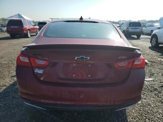 1G1ZG5ST8MF032911 - 2021 CHEVROLET MALIBU RS MAROON photo 6