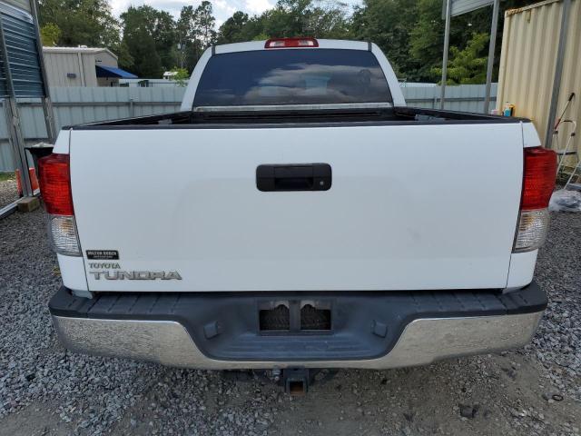 5TFRM5F16AX012560 - 2010 TOYOTA TUNDRA DOUBLE CAB SR5 WHITE photo 6