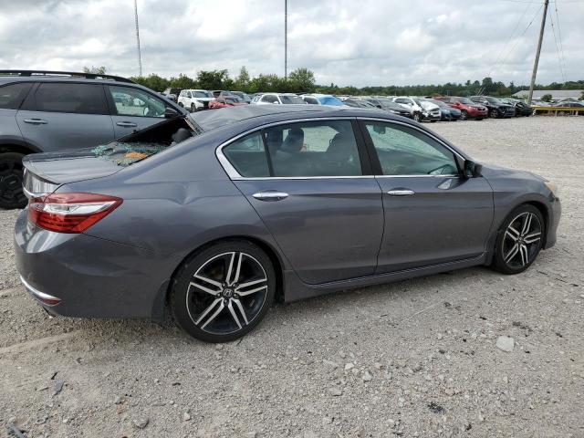 1HGCR2F56GA233517 - 2016 HONDA ACCORD SPORT GRAY photo 3