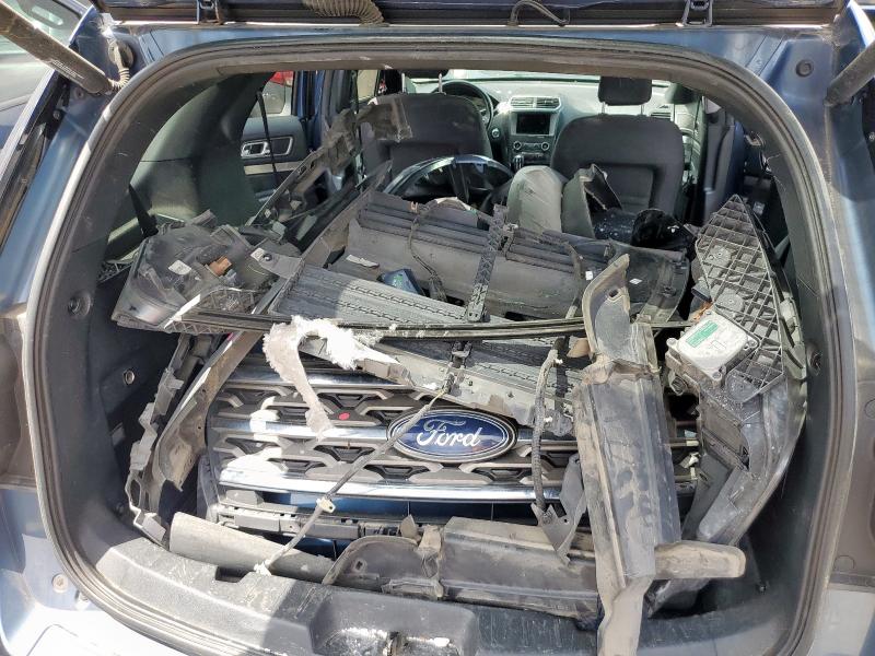 1FM5K7D87JGB97195 - 2018 FORD EXPLORER XLT BLUE photo 12