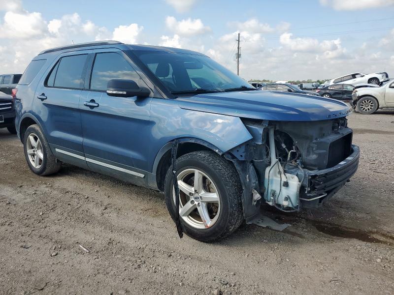 1FM5K7D87JGB97195 - 2018 FORD EXPLORER XLT BLUE photo 4
