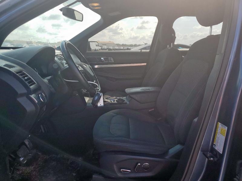 1FM5K7D87JGB97195 - 2018 FORD EXPLORER XLT BLUE photo 7