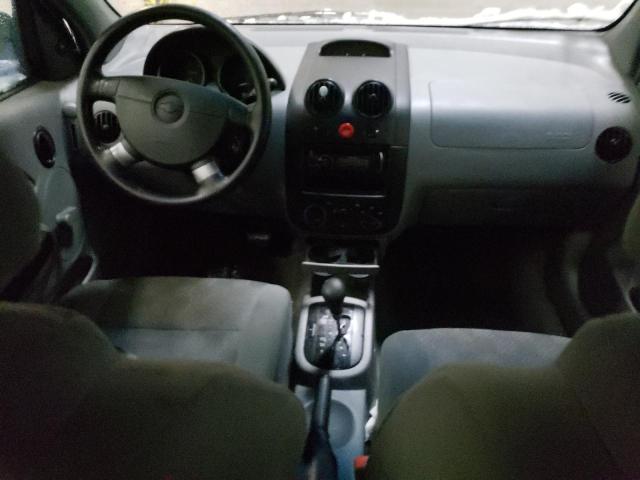 KL1TD52665B407453 - 2005 CHEVROLET AVEO BASE BLUE photo 8